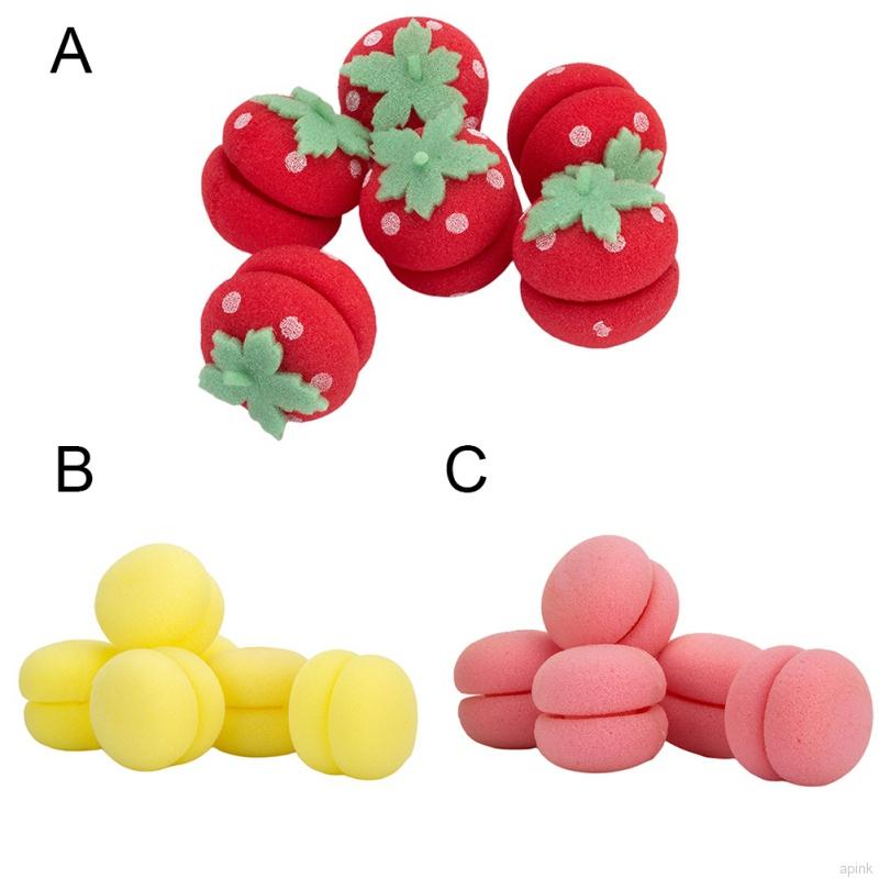 Bộ 6 Lô Cuốn Xốp Hỗ Trợ Uốn Xoăn Tóc Tiện Lợi