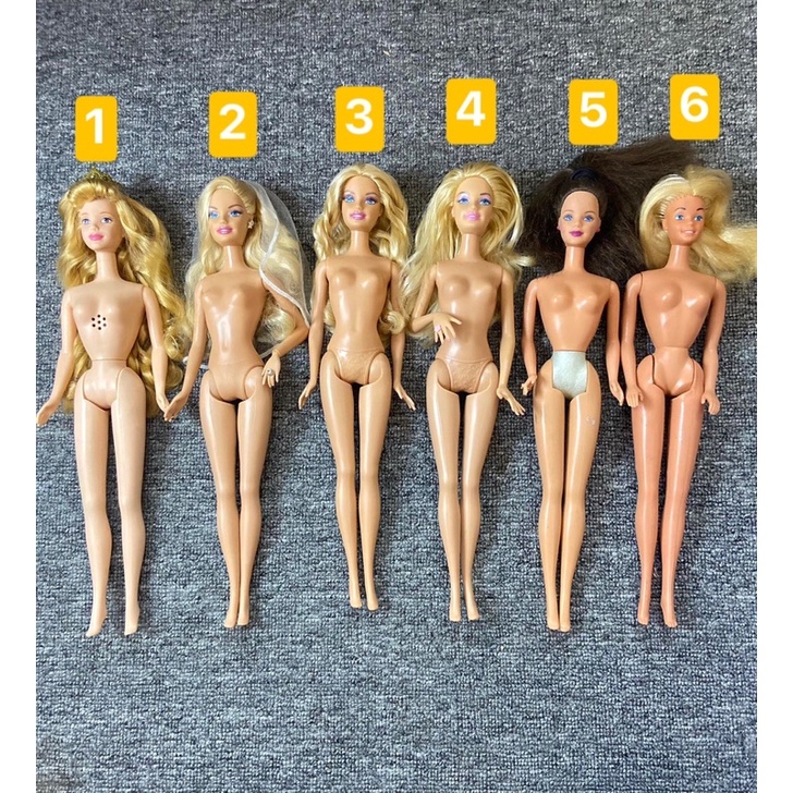 BBA2E-BÚP BÊ BARBIE CHÂN KHỚP ẨN MẶT XINH