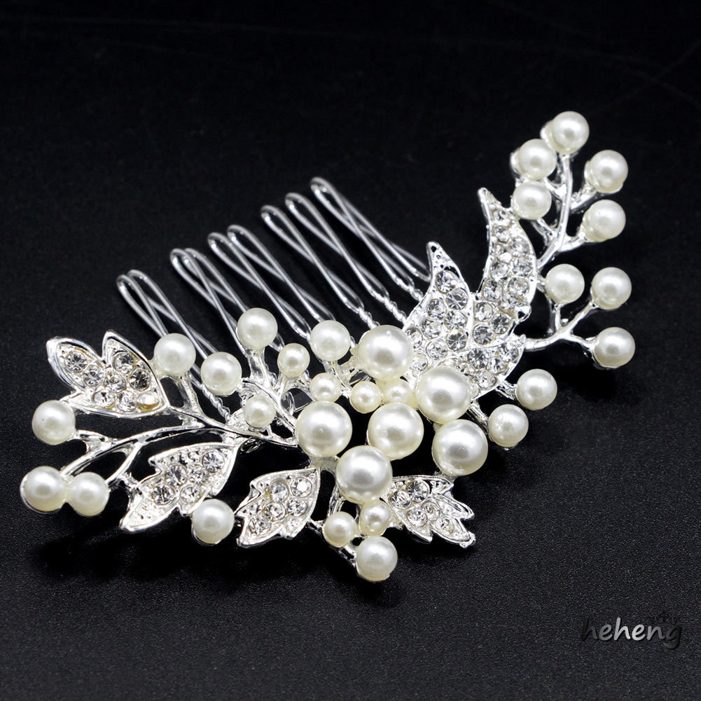 Trâm Cài Tóc Trang Trí Đính Đá Nhân Tạo Cho Nữ