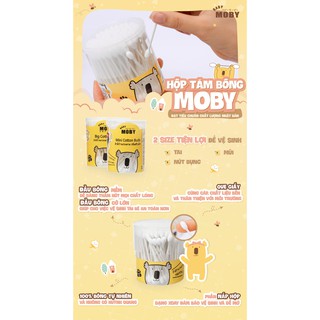 Bông tăm Moby cỡ nhỏ