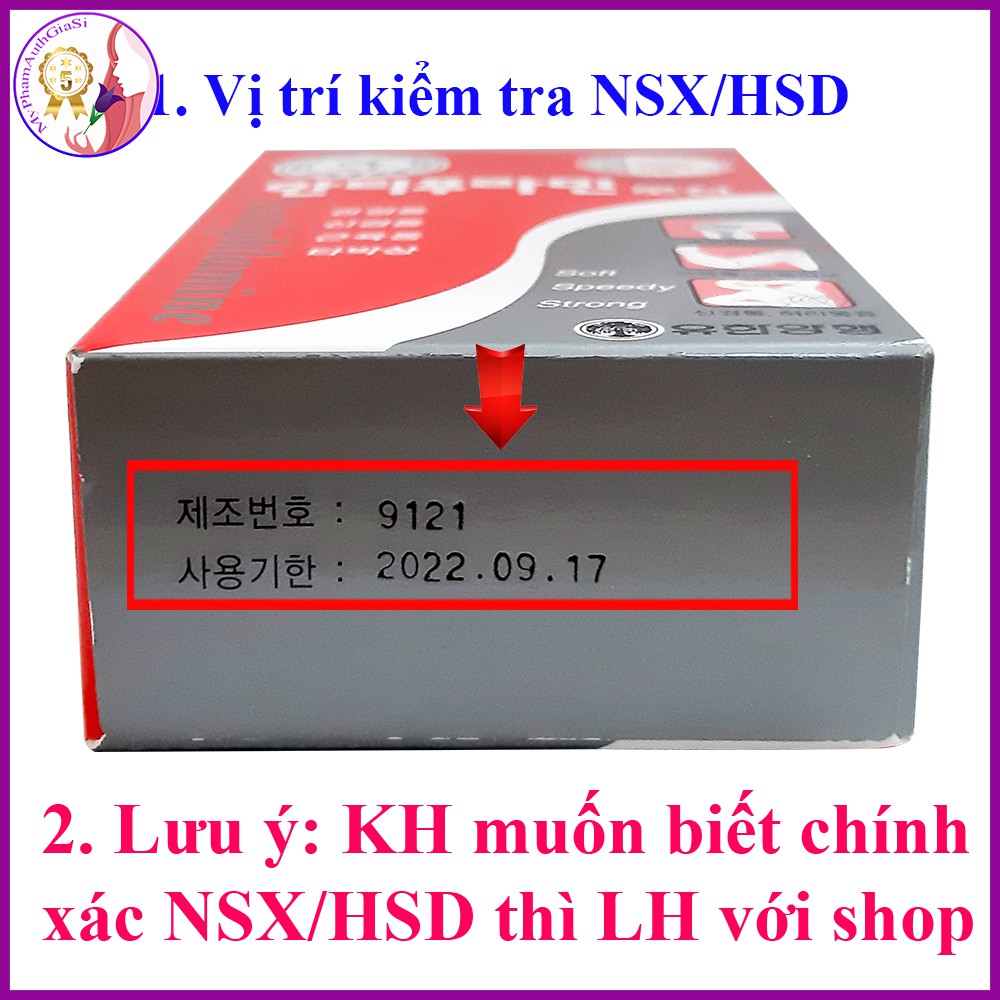 Dầu nóng Antiphlamine xoa bóp giảm các cơn đau nhức 100ml Hàn Quốc