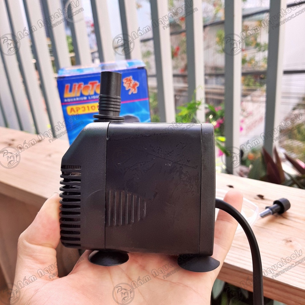 Bơm LifeTech AP 3100 [28W-1350L/H] | Máy Bơm Chìm Dùng Cho Hồ Cá Cảnh, Thuỷ Sinh