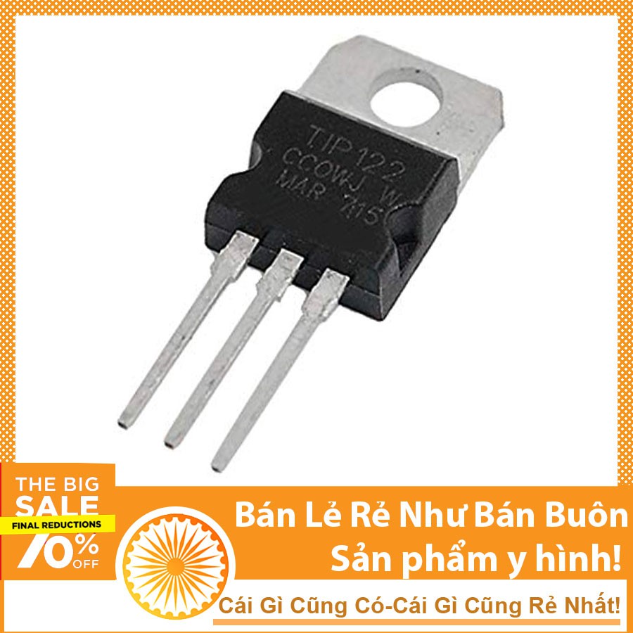 Transistor TIP122 TO-220 100V 5A NPN