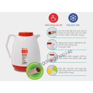 Phích pha trà cao cấp Rạng Đông 1 lít có lọc trà (1055N1.E)