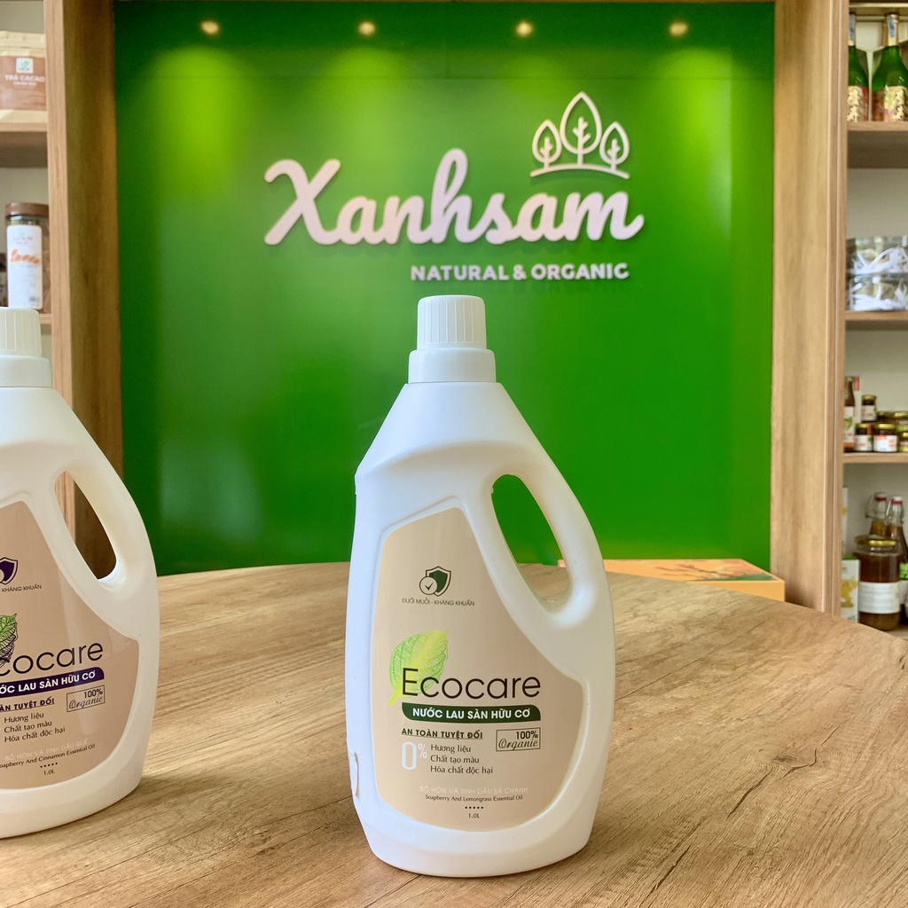 Nước Lau Sàn Hữu Cơ 1L Ecocare - Xanhsam Organic