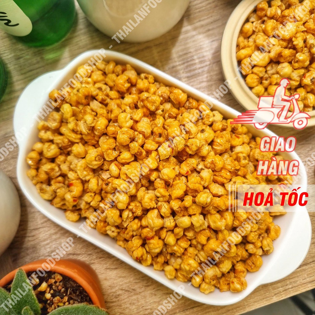 Bắp Sấy Mắm Ớt Lon 300gr