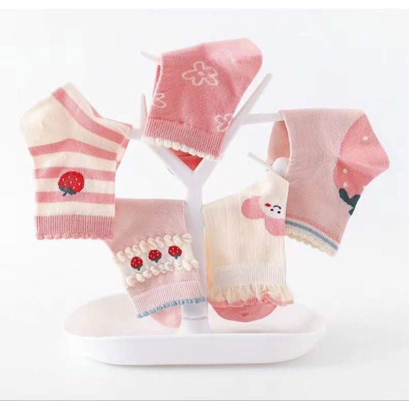 Tất Noel cao cổ cho bé chất đẹp 1-12 tuổi hàng quảng châu