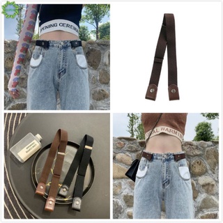 Dây Đai Half Belt Thắt Lưng Dây Nịt Quần Thun Co Giãn Không Khoá