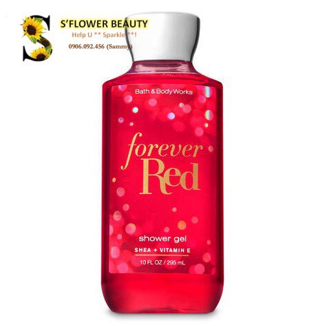 FOREVER RED | Sản Phẩm Gel Tắm - Dưỡng Thể - Xịt Thơm Toàn Thân Bath &amp; Body Works