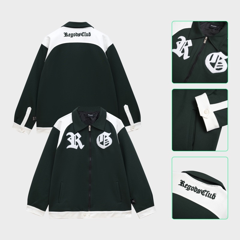Áo RG Varsity Jacket Regods Unisex Form Rộng ( RG VARSITY JACKET)