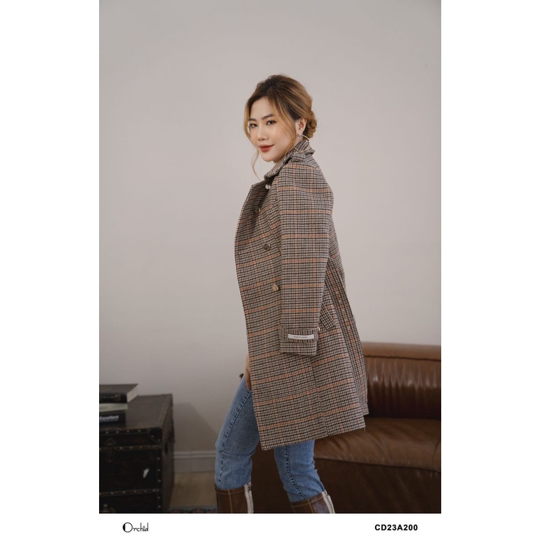 [Mã INCU200 giảm 200K đơn 699K] Áo khoác Mangto Dạ Tweed Orchid CD23A200 | BigBuy360 - bigbuy360.vn