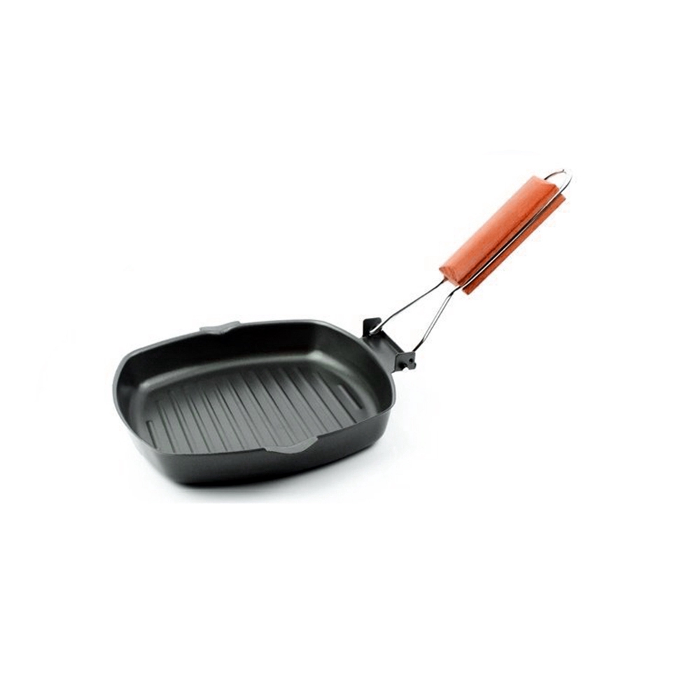 【Ready Stock】 Nonstick Grille Grilling Skillet Cook Grill Pan Non Stick Carbon Steel Flat 【Doom】