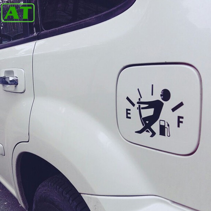 Decal Dán Trang Trí Nắp Bình Xăng Ô Tô Xe Hơi Phong Cách Thể Thao