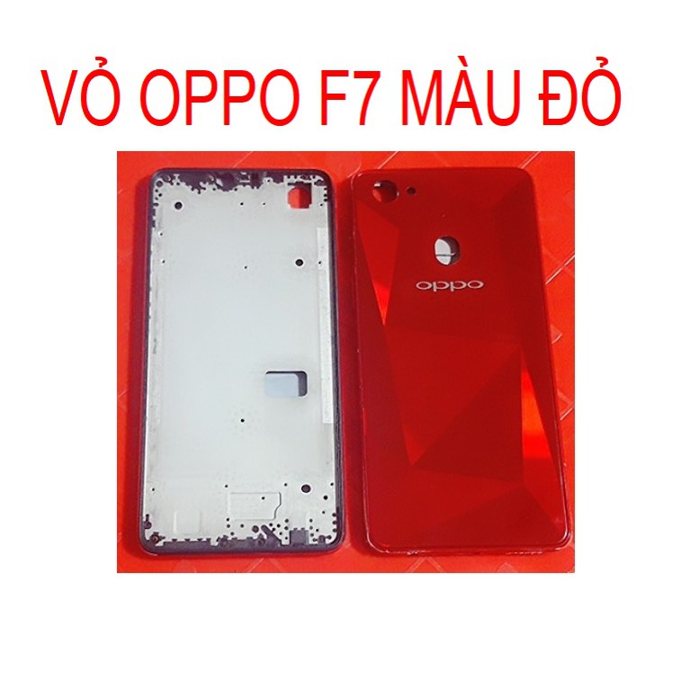 VỎ OPPO F7 MÀU ĐỎ