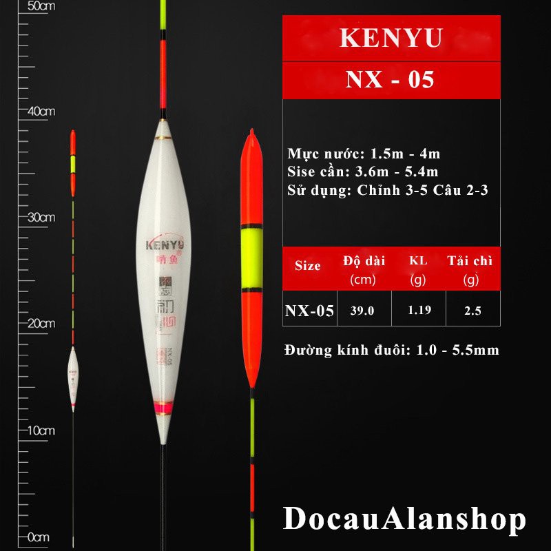Phao câu đài nano tăm to KENYU