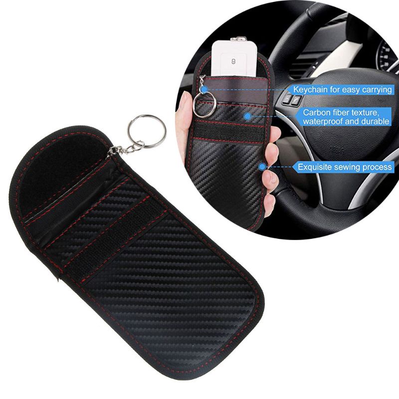 Túi Chặn Tín Hiệu RFID Chống Hack Cho Chìa Khóa Xe Hơi