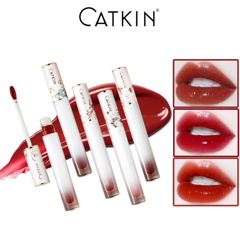 Son bóng Catkin hiệu ứng ánh gương lâu trôi 3 màu tùy chọn 1.8g
