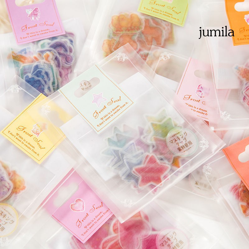 Set 70 Miếng Dán Mini Trang Trí Sổ Lưu Niệm