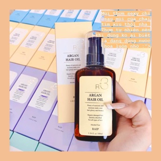 Tinh dầu Argan dưỡng tóc The Argan Oil với thành phần 100% tinh dầu Argan, mang lại mái tóc bóng mượt cùng mùi thơm