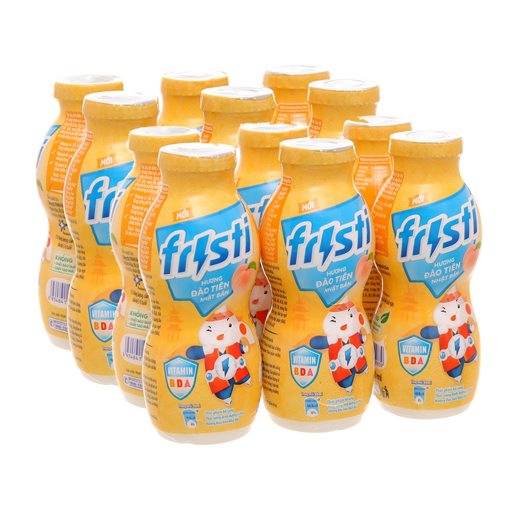 Lốc 6 Chai Sữa Chua Uống Fristi 80ml (đủ vị)