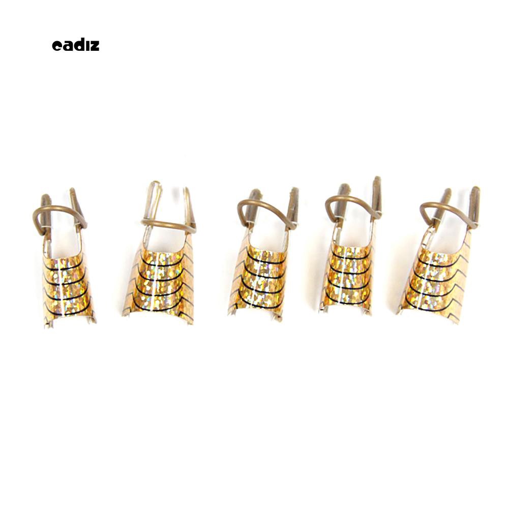 [Hàng mới về] Set 5 khuôn đắp móng tay có thể tái sử dụng