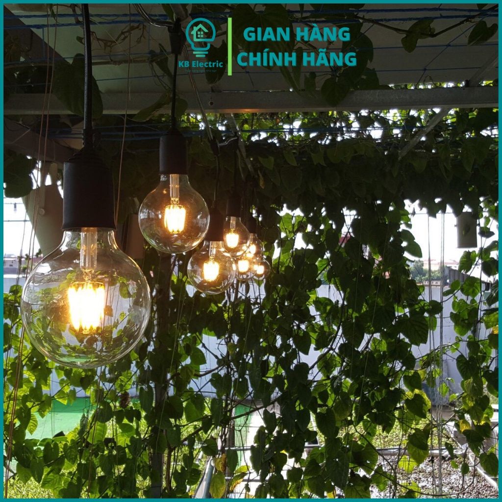 Bóng đèn Led Edison giả sợi đốt 4W, 6W KB Electric