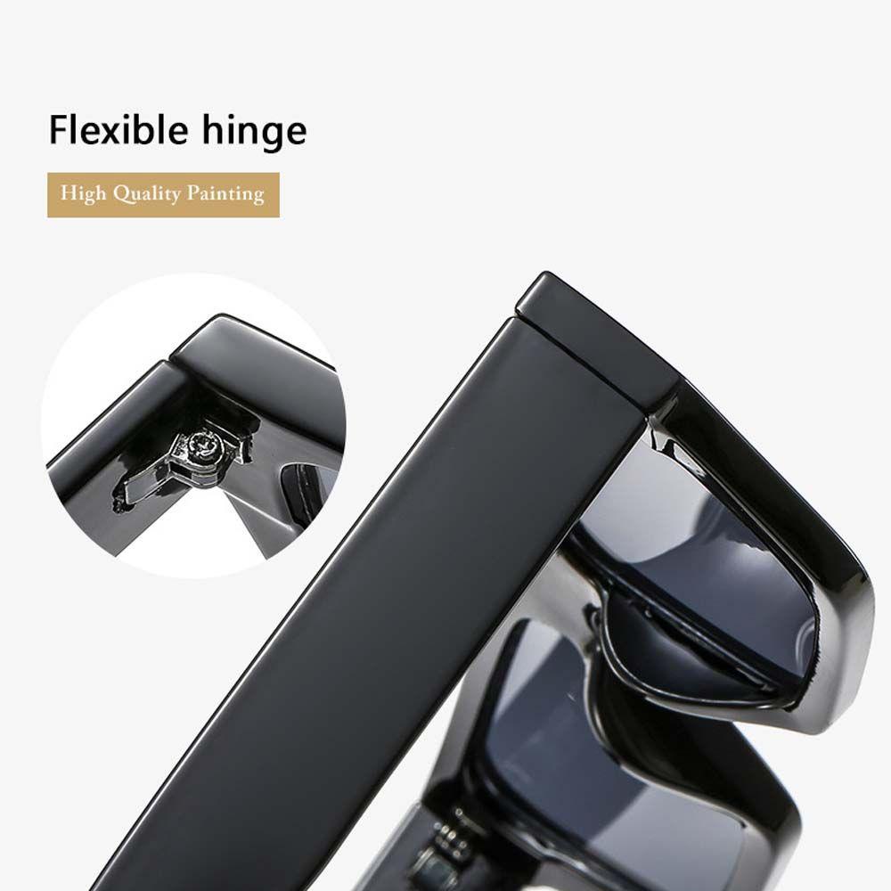 Kính Mát Gọng Vuông Nhỏ Trong Suốt Phong Cách Punk Hip Hop Âu Mỹ Thời Trang Cho Nữ