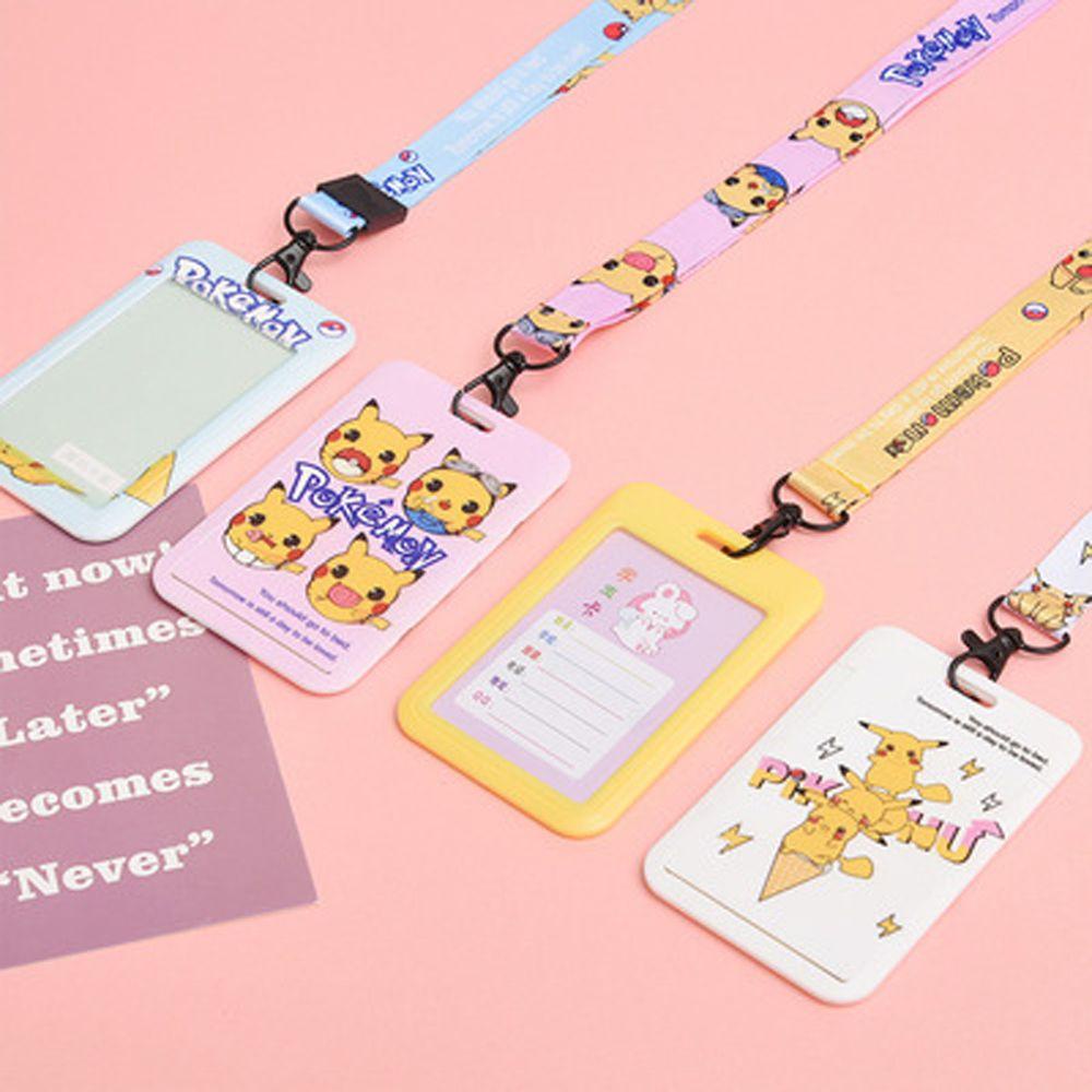 Ví Đựng Thẻ Xe Buýt Hai Mặt Họa Tiết Hoạt Hình Dễ Thương