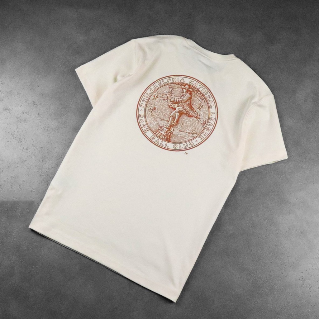 [Chính Hãng] Áo thun New Era - Beige Châu Âu