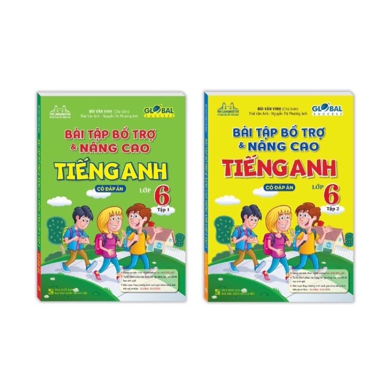 Sách -  Bài Tập Bổ Trợ Và Nâng Cao Tiếng Anh Lớp 6