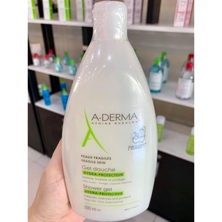 Sữa tắm hỗ trợ giảm mụn lưng Aderma 500ml