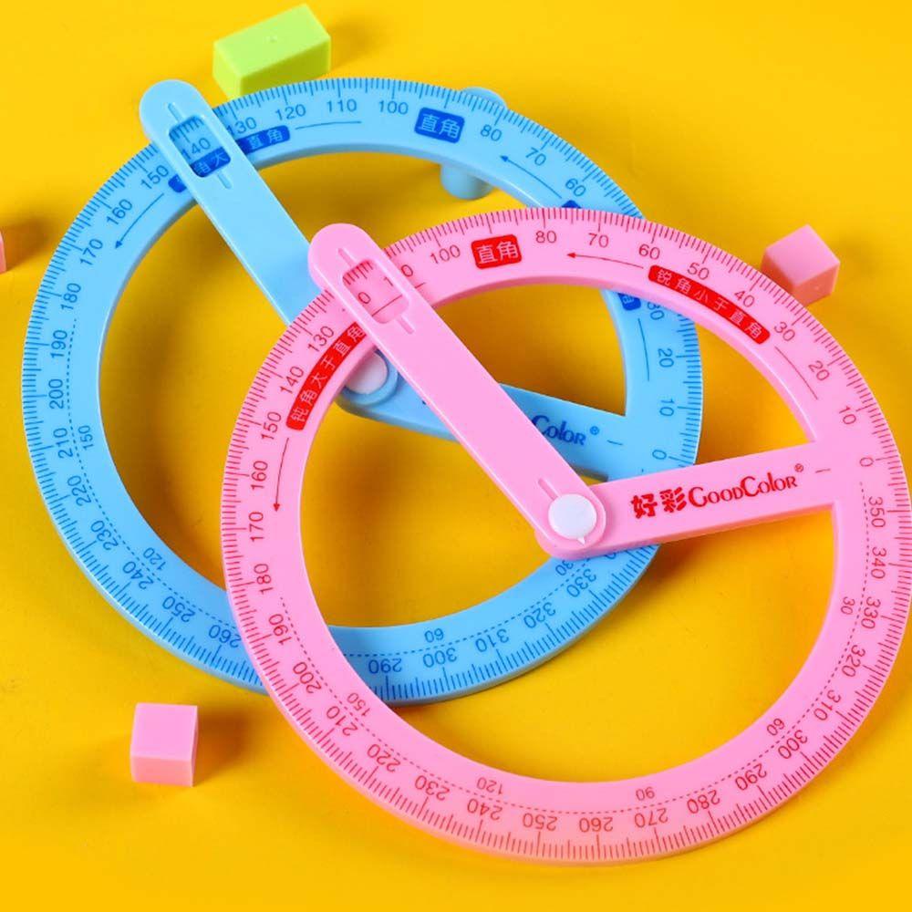 Thước Đo Góc 360 Độ Đa Năng Tiện Dụng Cho Học Sinh