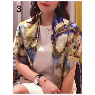 Khăn lụa bản to thời trang mẫ mới 2021