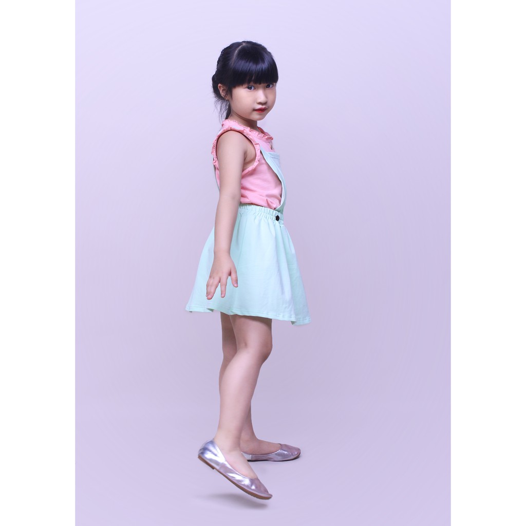 Chân váy bé gái yếm từ 10kg - 35kg để đi chơi GVZ2619 - JADINY
