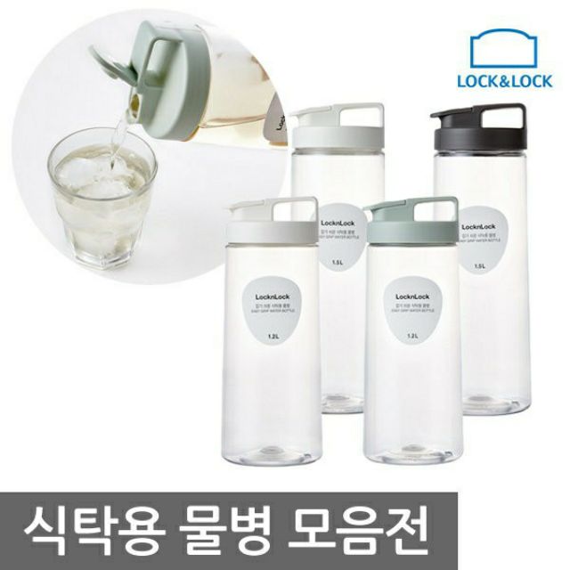 Bình Đựng Nước Lock&Lock 1,2 lít và 1,5 lít HAP13, HAP814