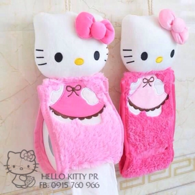 Treo khăn giấy cuộn Hello Kitty