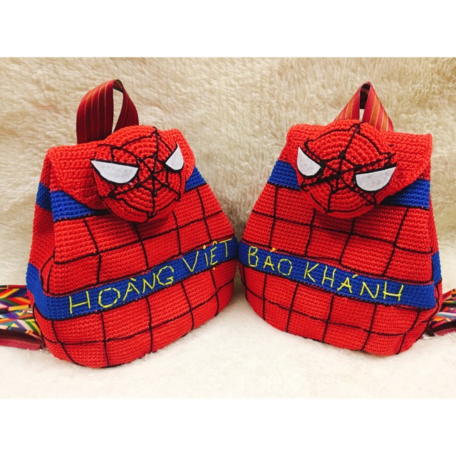 Bộ phụ kiện balo người nhện