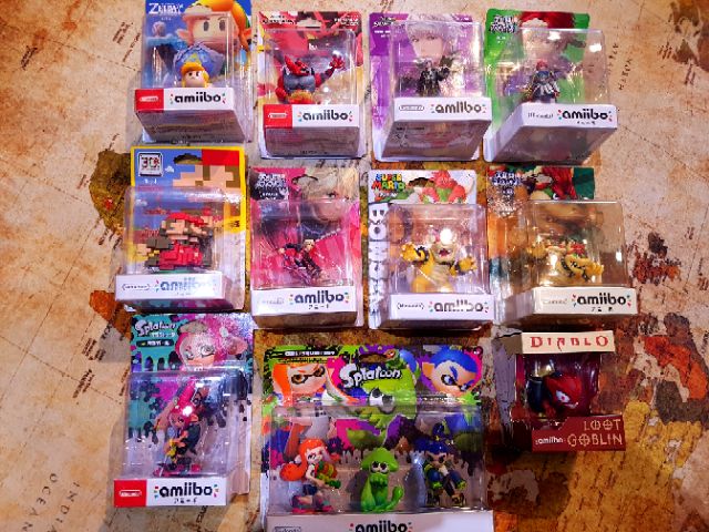 Mô hình Game Amiibo Nintendo Super Smash Bros Hàng chính hãng