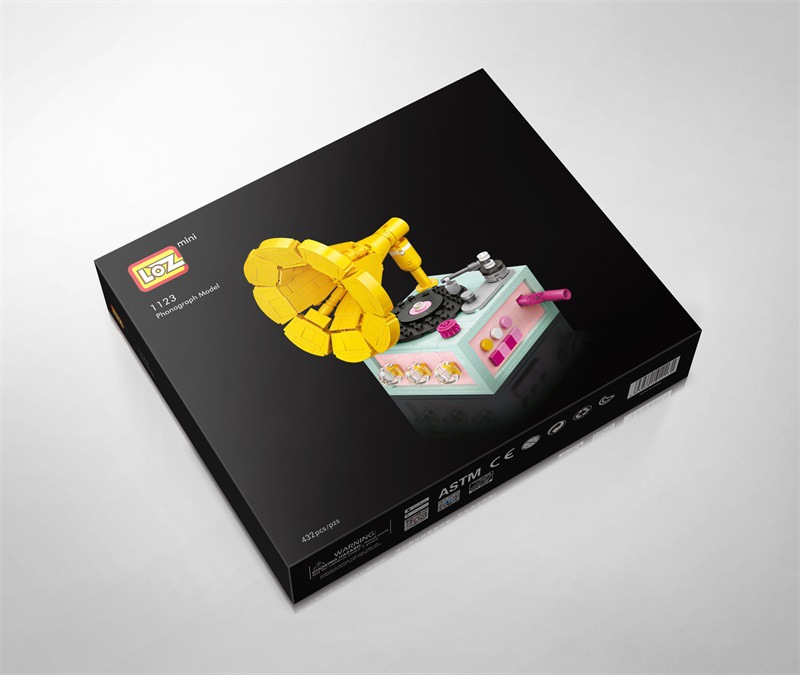 [Hàng Có Sẵn] Khối Xây Dựng Mini Đồ Chơi Giáo Dục Cho Bé Mẫu Mới Lạ Phong Cách retro 1123