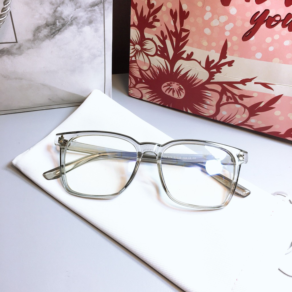 [Mã FARSSTGRE giảm 5K đơn bất kỳ] Gọng kính vuông to 616 nhận cắt cận viễn loạn | BigBuy360 - bigbuy360.vn