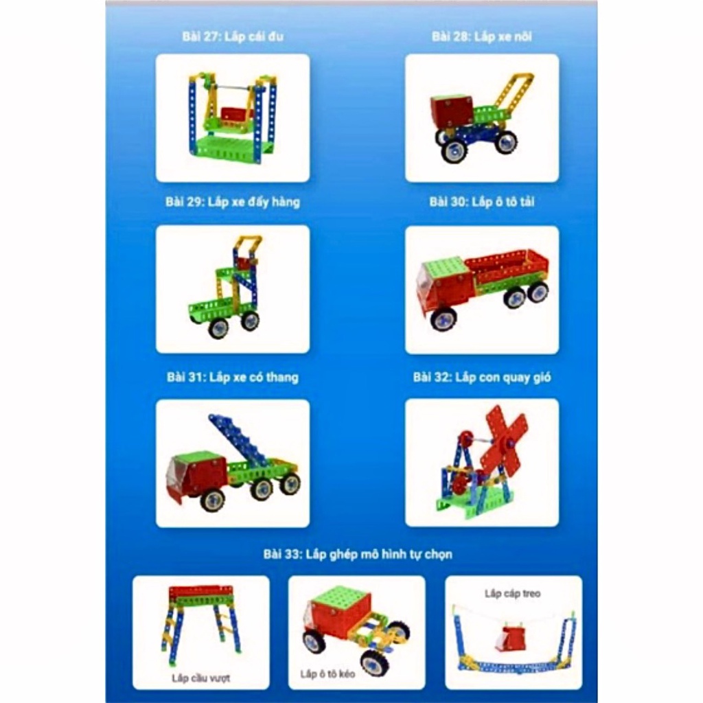 Bộ lắp ghép Kỹ Thuật lớp 4 - Thái An