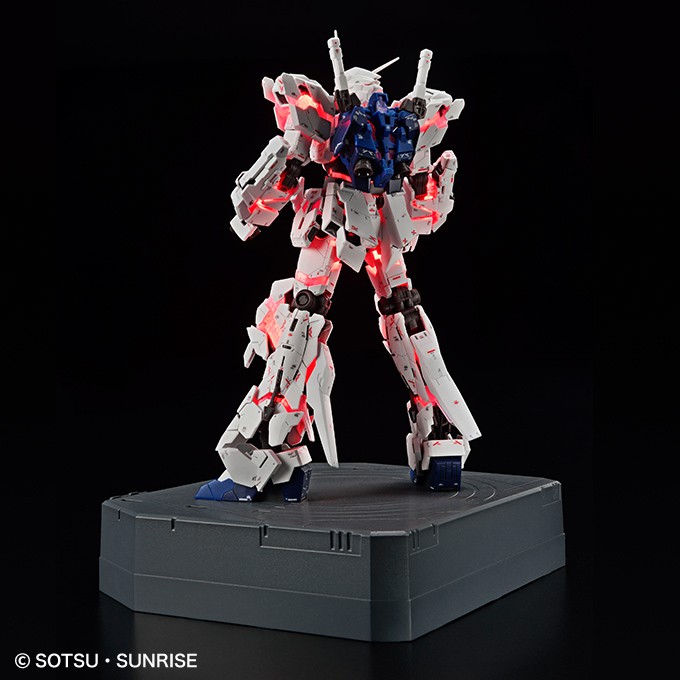 Bandai The Gundam Base Limited Rg Unicorn Lighting Model Uc 1/144 Mô Hình Nhựa Đồ Chơi Lắp Ráp Anime Nhật