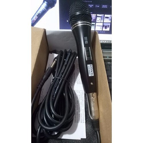 Micro karaoke có dây SN-703 cao cấp, lọc âm cực tốt, chống hú rít