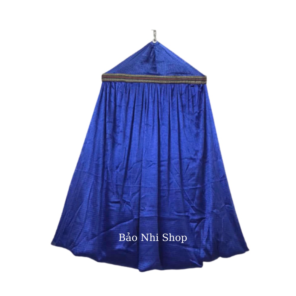 Võng lưới 2 lớp loại dài 2m50 x 1m5 , cán thép 60cm , nặng 1kg2 , dành cho khung  nữa cầu vòng , khung đặt cỡ dài 2m5