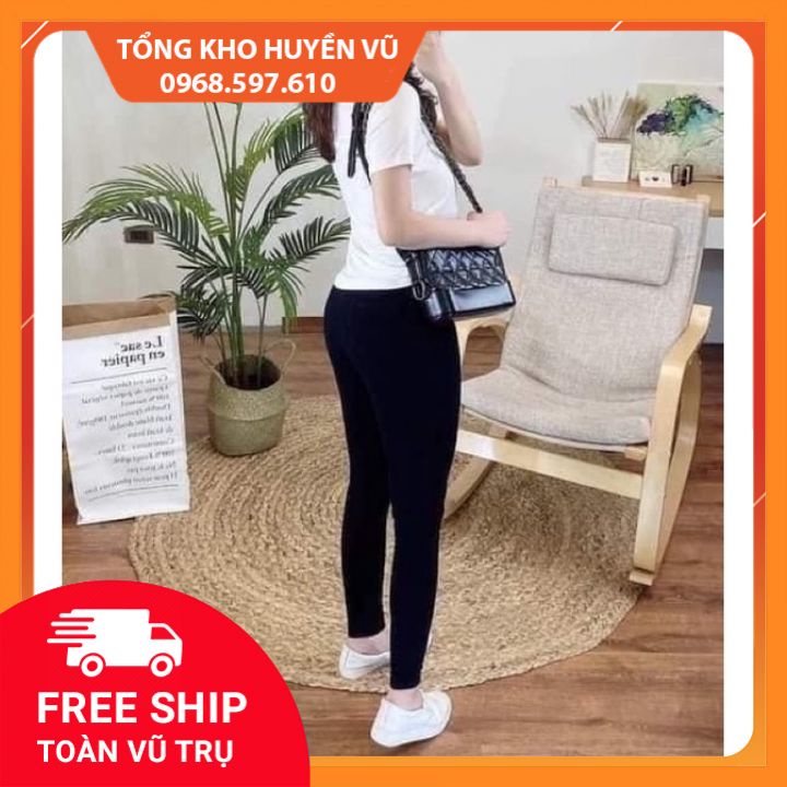 Quần Legging 4 Túi ⚡FREE SHIP⚡ Chất Dày Dặn, Ôm Sát Cơ Thể, Tôn Dáng, Nhỏ Chân | BigBuy360 - bigbuy360.vn