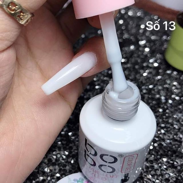 Sơn thạch màu nước gạo bobo --