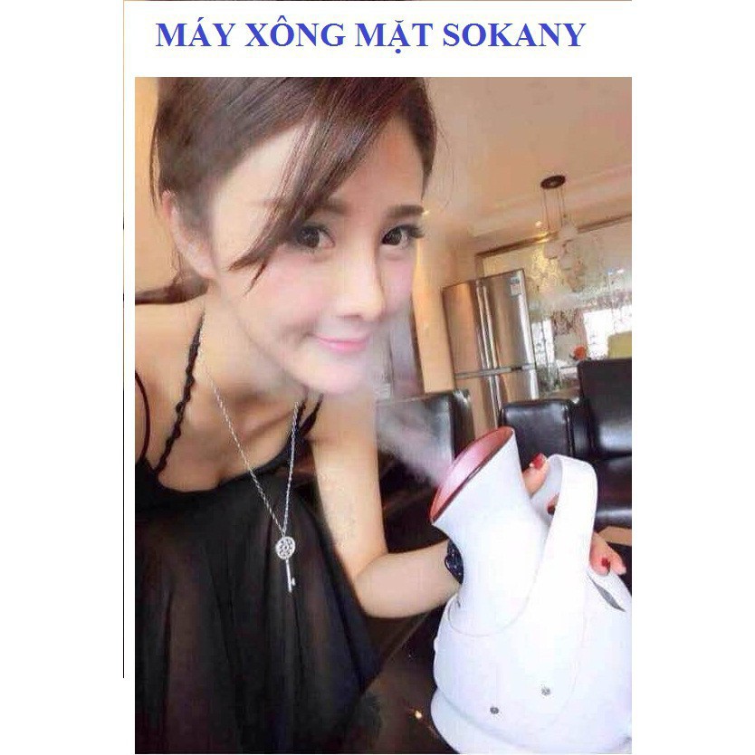 [XẢ KHO+FREE SHIP]  MÁY XÔNG MẶT DƯỠNG DA SOKANY[GIÁ BUÔN SỈ]