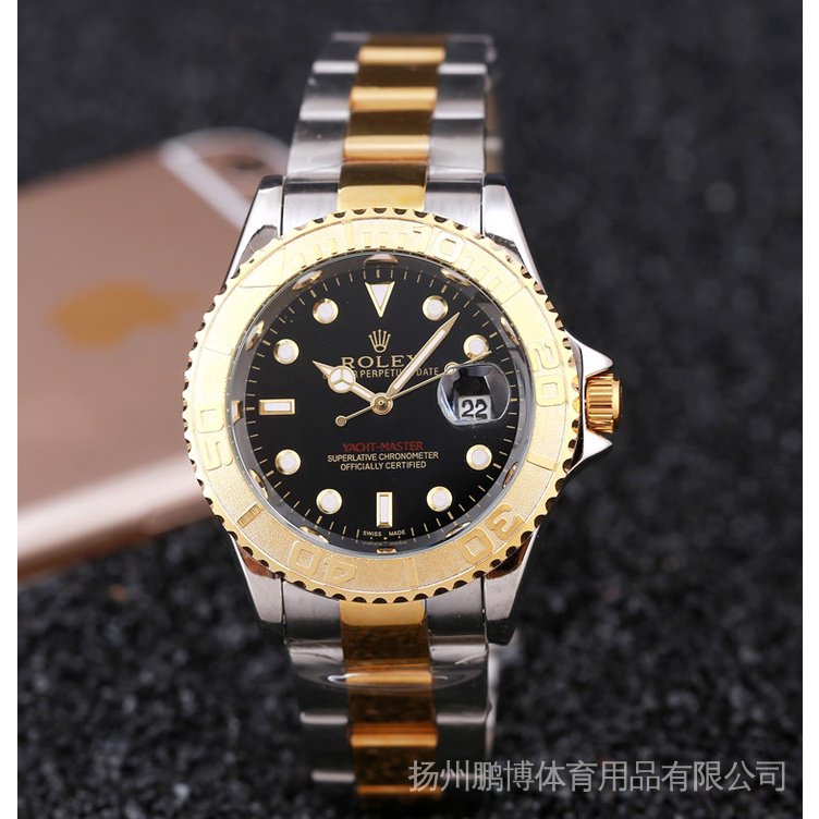 Rolex Yacht-Master series men's luxury quartz watches