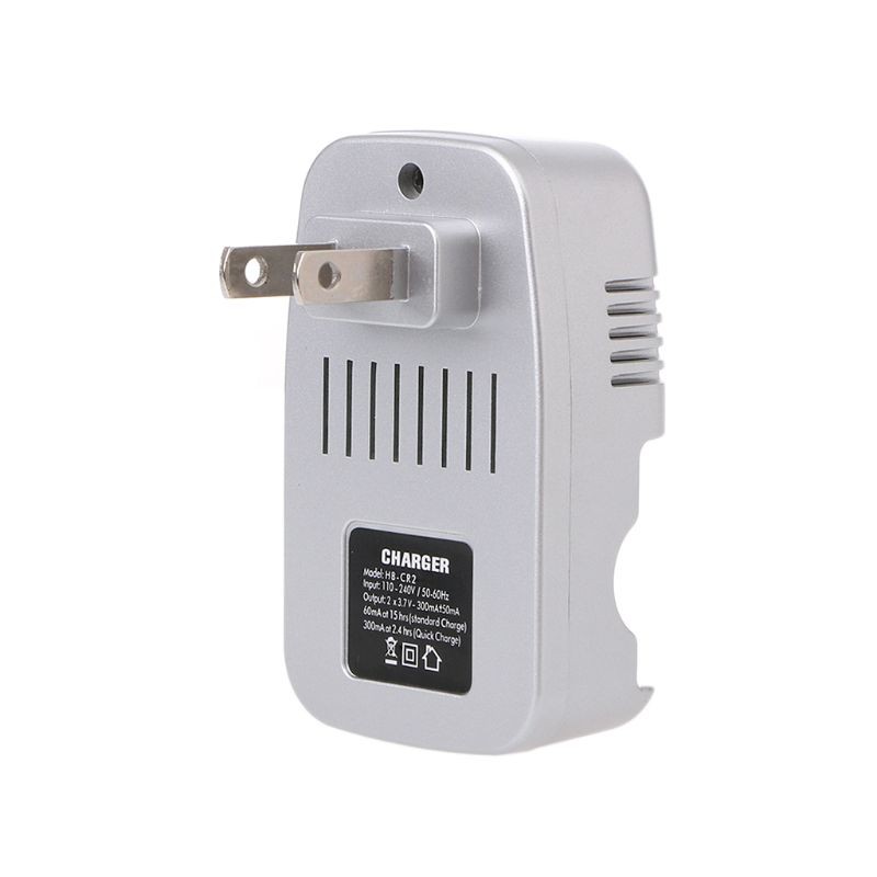 Bộ sạc 3V dành cho pin CR2 Lithium phích cắm US