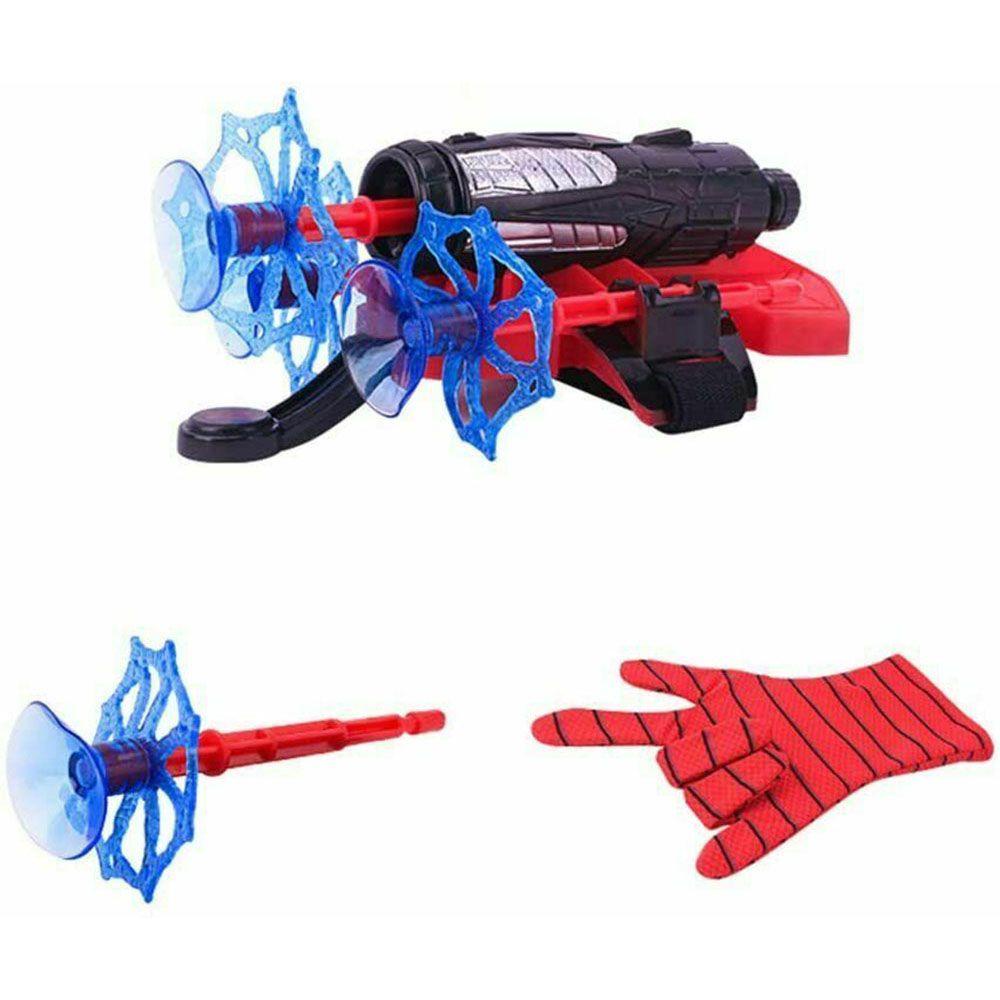 Layor1 Launcher Đồ Chơi Vòng Đeo Tay Hình Người Nhện Anh Hùng Web Shooter